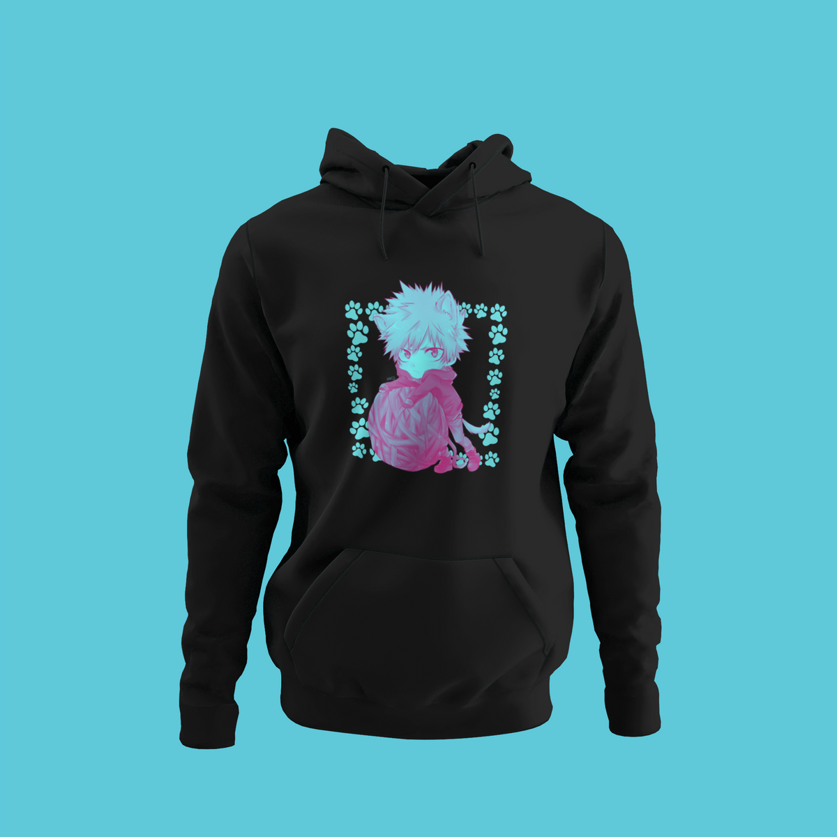 My Hero Academia Katsuki Bakugou Heavy Blend Hooded Sweatshirt LVL 9